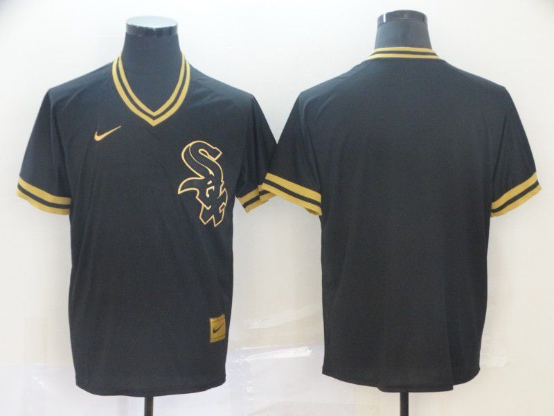 Men Chicago White Sox Blank Black gold Game Nike 2022 MLB Jersey->los angeles angels->MLB Jersey